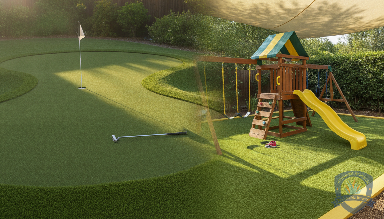 Backyard Putting Greens and Playground Turf: Transforming Reseda Outdoor Spaces